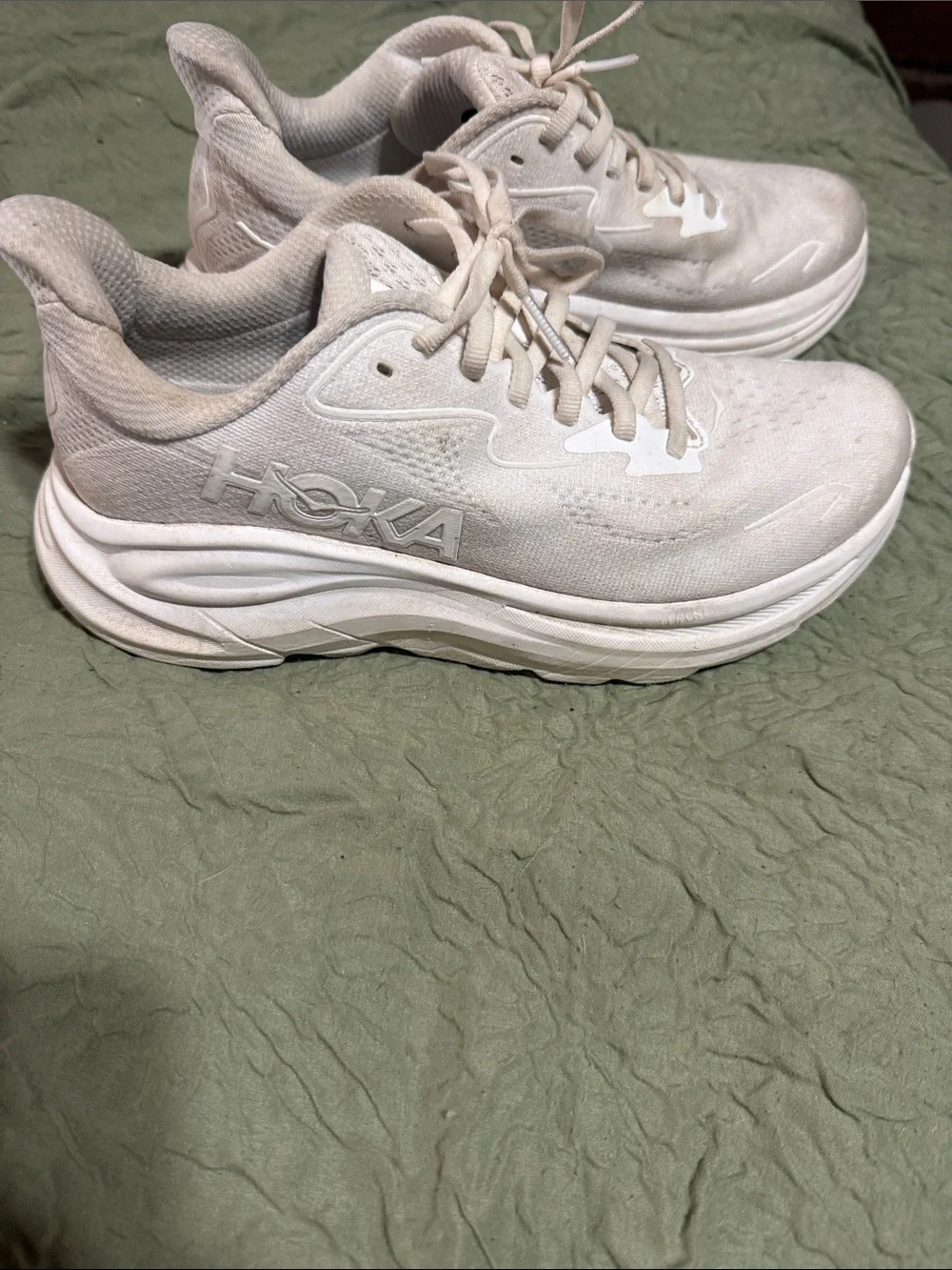 Hoka Women's White Running Shoes